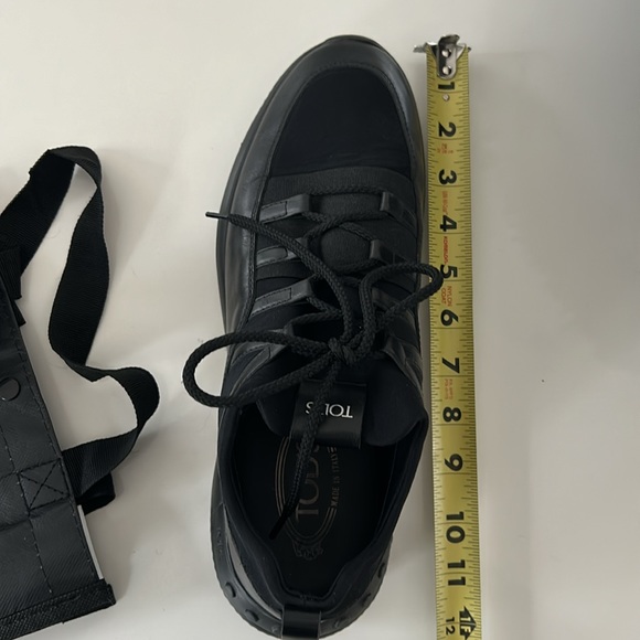 Tod's No Code Sportivo Leather & Neoprene Sneakers UK Size 7.5 - Picture 12 of 16